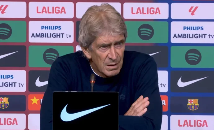 Pellegrini analiza la derrota y habla de Isco, Deossa y Lewandowski