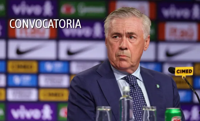 Ancelotti anuncia la lista de convocados de Brasil para el Mundial 2026