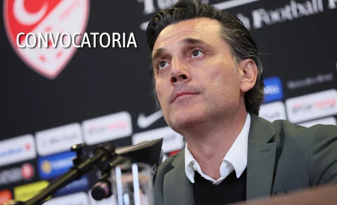 Vincenzo Montella anuncia una prelista de Turquía para el Mundial