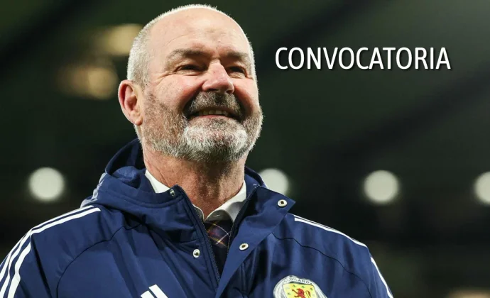 Steve Clarke anuncia la lista de Escocia para el Mundial