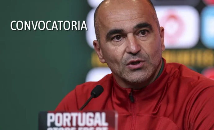 Roberto Martínez anuncia la lista de Portugal para el Mundial