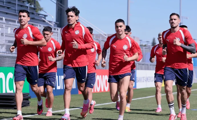 Paraguay retomó los entrenamientos sin secuelas físicas