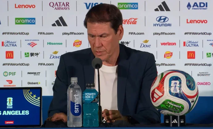 Rudi García lamenta la eliminación y habla de Courtois, Lammens, De Bruyne y De Ketelaere