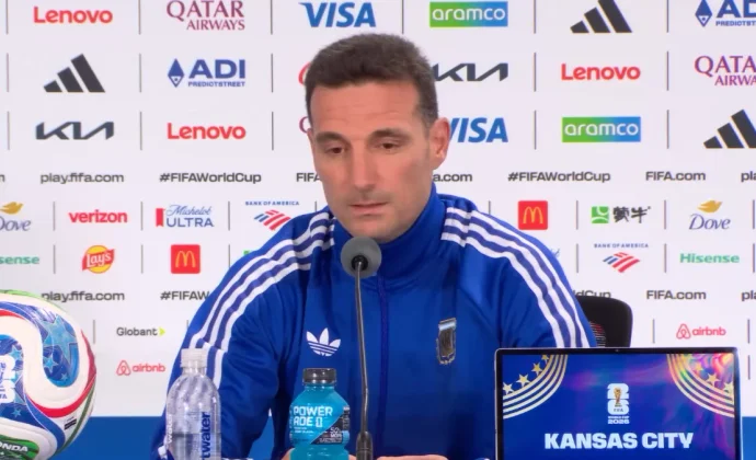 Scaloni esconde su once y habla de Paredes, Mac Allister, Tagliafico, Julián, Lautaro, Messi y Cuti Romero