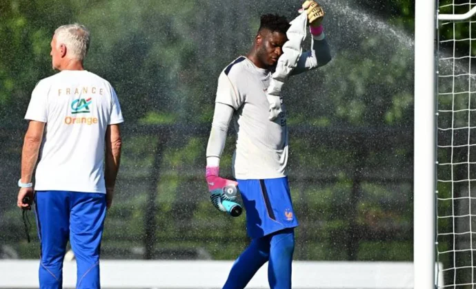 Digne y Rabiot gestionan cargas, Samba se retira antes y Saliba se somete a pruebas