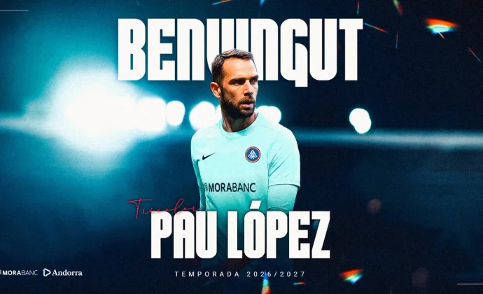 El Andorra hace oficial el fichaje de Pau López
