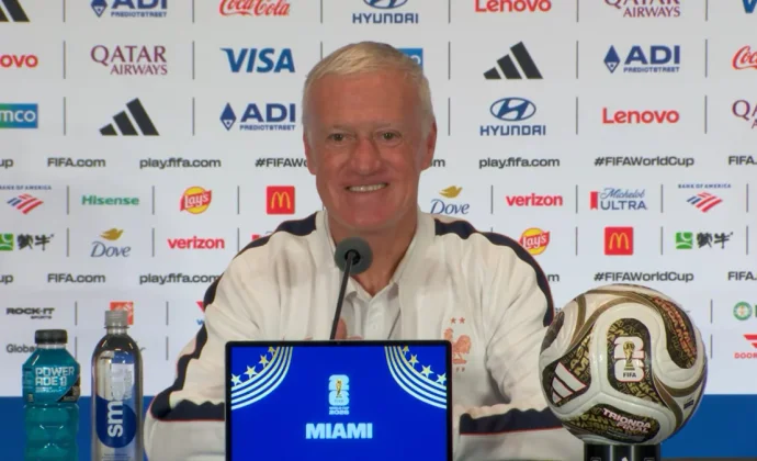 Deschamps afronta su despedida y habla de Rabiot, Saliba, Olise, Doué, Upamecano y Mbappé