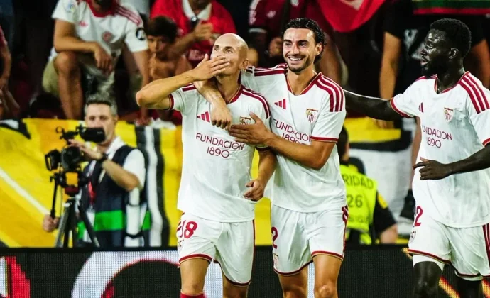Jornada 1: Sevilla 2-1 Rayo. Estadísticas y puntos fantasy