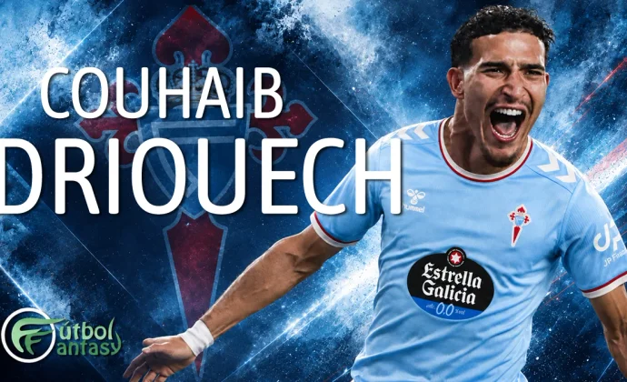 Análisis Fantasy de Couhaib Driouech: desborde, profundidad y competencia para las bandas