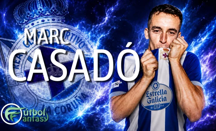 Análisis Fantasy de Marc Casadó: presión, criterio y mando para la medular del Deportivo