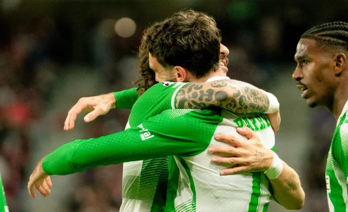 Champions League: Lille 2-3 Betis. Estadísticas y puntos fantasy