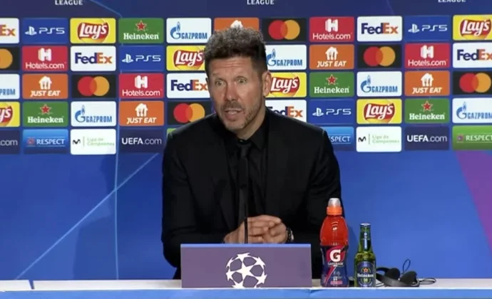 Simeone explica el bajón en la segunda parte y habla de Cuti Romero y Julián Alvarez