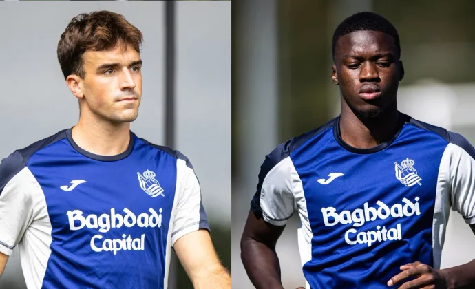 Luken Beitia y Mamadou Sarr, una pareja inesperada