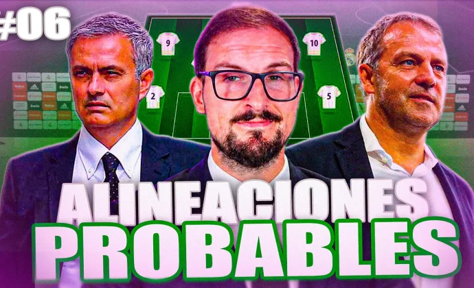 Las alineaciones probables y pronósticos para la jornada 6 de Carrasco con la última hora