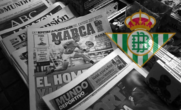 Las alineaciones probables del Betis para la jornada 5 según la prensa especializada