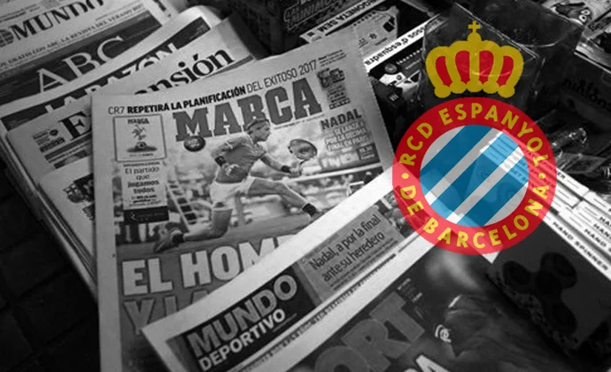 Las alineaciones probables del Espanyol para la jornada 22 según la prensa especializada