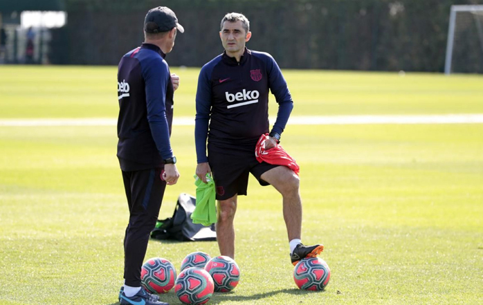 El Barcelona volverá al trabajo esta tarde pendiente de Luis Suárez y Alba -
