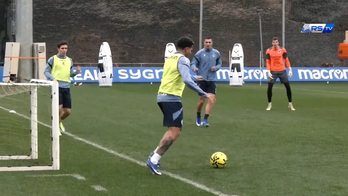 Barrenetxea sigue al margen en la vuelta al trabajo en Zubieta