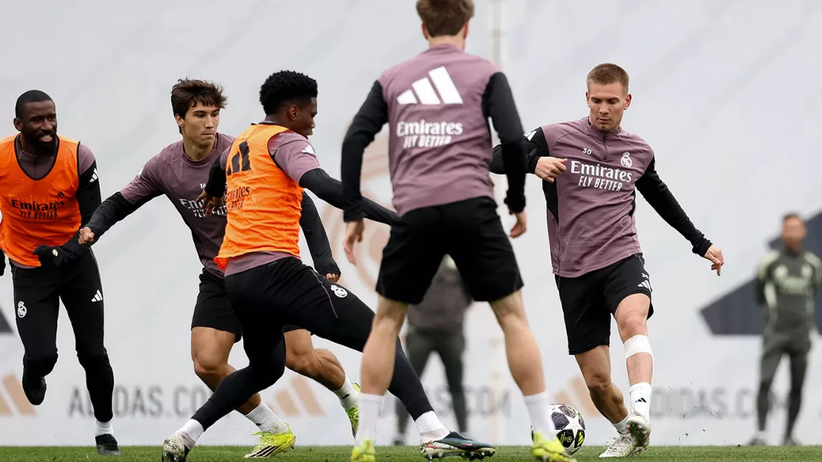 El Real Madrid se ejercita este martes sin los siete lesionados