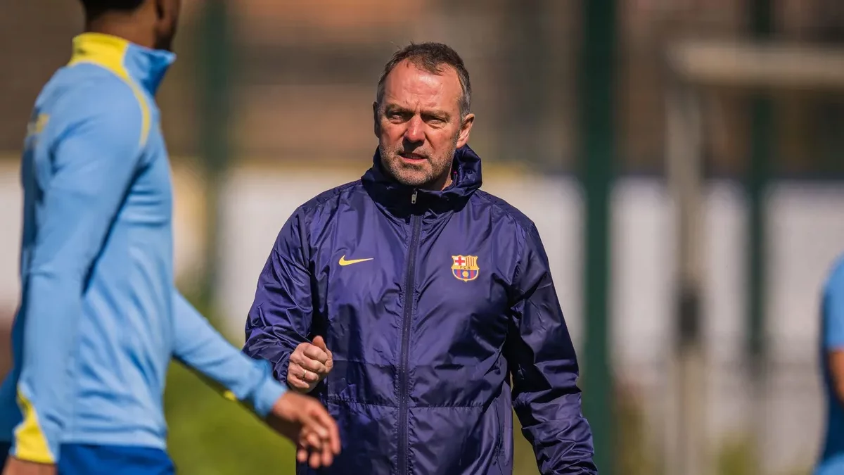 Flick define su once de Champions con una única duda