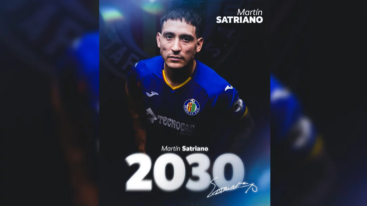 El Getafe hace oficial el fichaje de Martín Satriano en propiedad