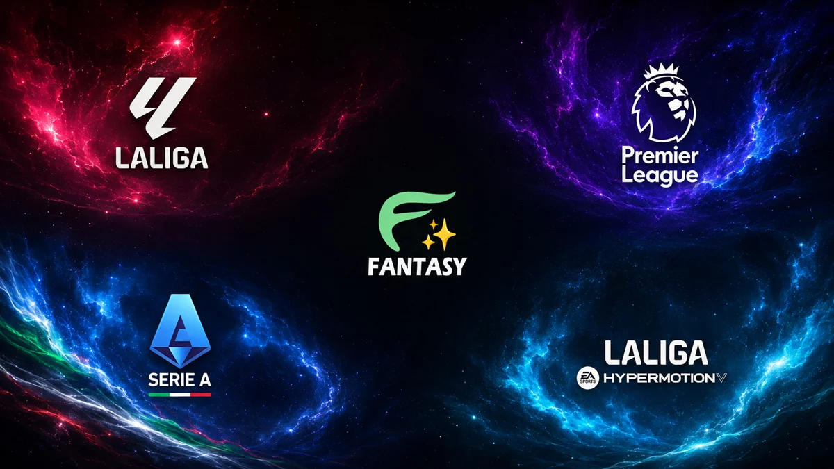 Premier League, Serie A y LaLiga Hypermotion llegan al Fantasy✨ de una forma alternativa