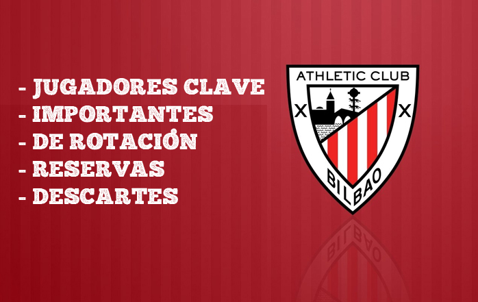 Jugadores clave, importantes, de reservas y descartes de la plantilla del Athletic - FútbolFantasy